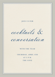 Let's Get Wasted - Cocktail Party Invitation by Derek Blasberg