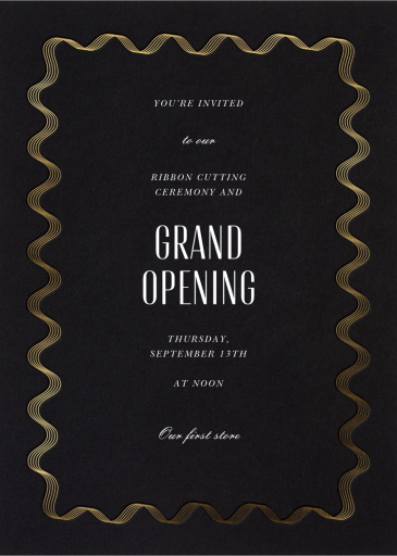 Sound Wave by Paperless Post