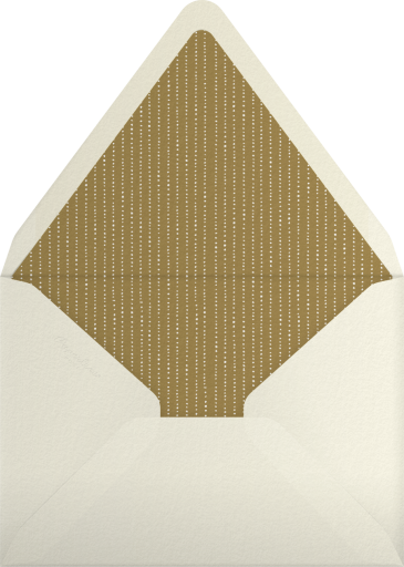 Aspen Leaves - Paperless Post Envelope