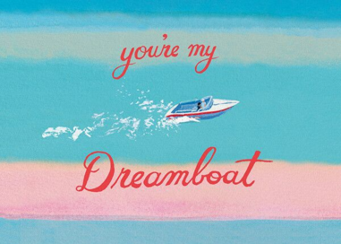 Dreamboat (Danielle Kroll) - Valentine's Day Card by Red Cap Cards