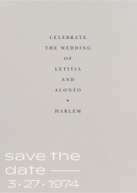 Honor - Save the Date by Paperless Post