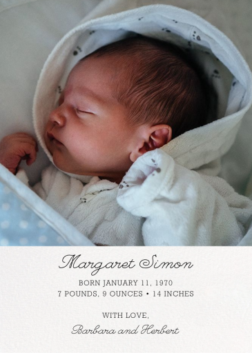 Split Screen - Birth Announcement by Paperless Post