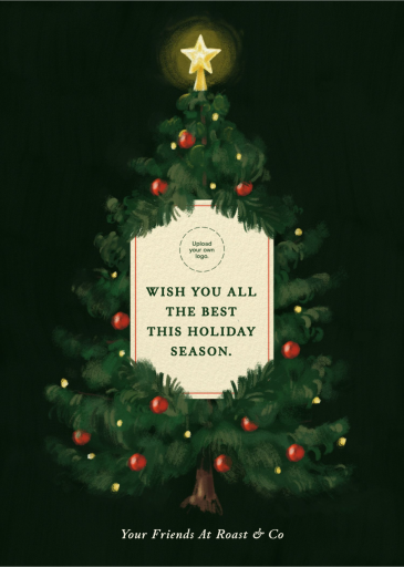 Evergreen - Business Holiday Card by Paperless Post