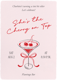 Cherry on Top by Paperless Post