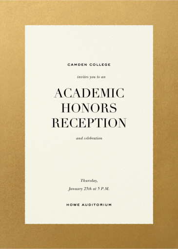 A La Mode - School Event Invitation by Paperless Post