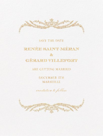 Daphne (Save The Date) - Save the Date by Crane & Co.