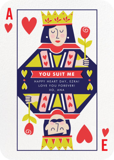 Well-Suited - Valentine's Day Card by Cheree Berry Paper & Design