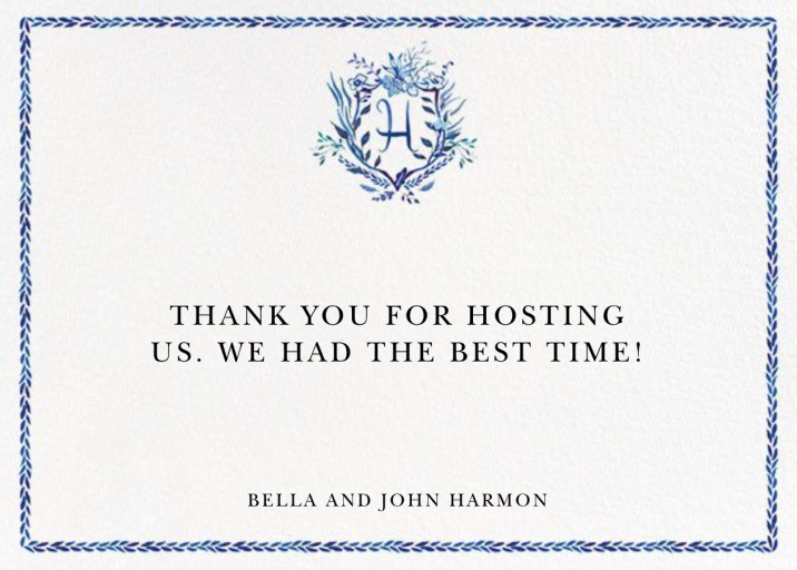 Orleans Family Crest Stationery - Stationery by Happy Menocal