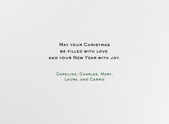 Reindeer Gala - Greeting Card by Paperless Post - Back