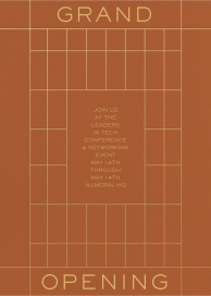 Grand Time - Conference Invitation by Paperless Post