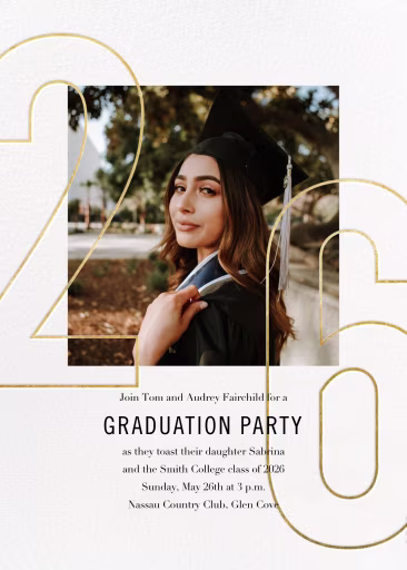 Double Digits - Graduation Party Invitation by Paperless Post
