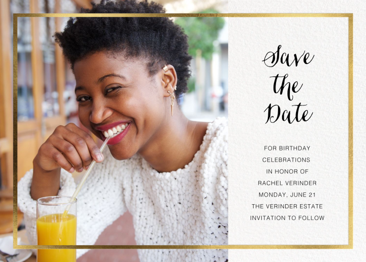 Idylle (Photo Save the Date) - Save the Date by Paperless Post