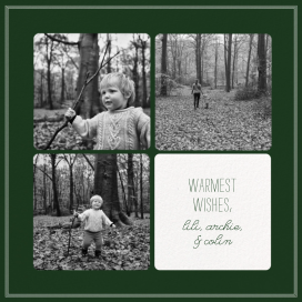 Window Pane - Holiday Card by Paperless Post