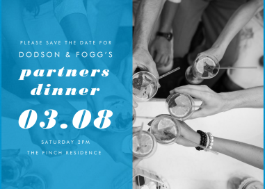 Horizontal Split - Event Save the Date by Paperless Post