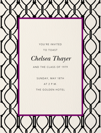 Cadogan - Graduation Party Invitation by Paperless Post