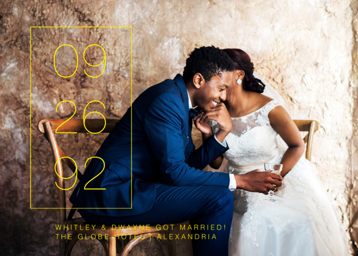 Greenwich (Announcement) - Wedding Announcement by Paperless Post