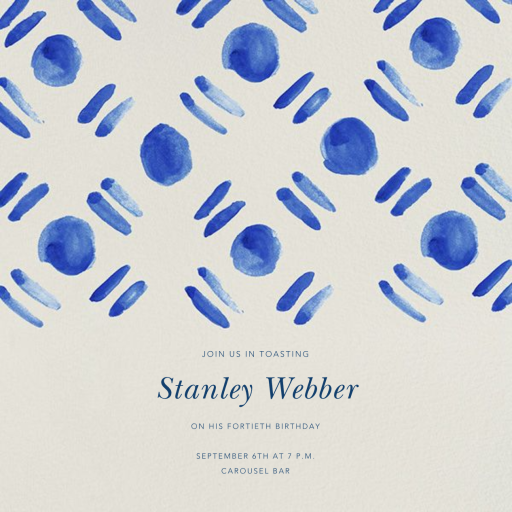 Dot and Dash by Oscar de la Renta