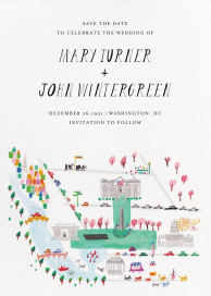 Miss Capitol (Save the Date) - Save the Date by Mr. Boddington's Studio