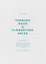 Love Is Grand - Engagement Party Invitation by Crane & Co.