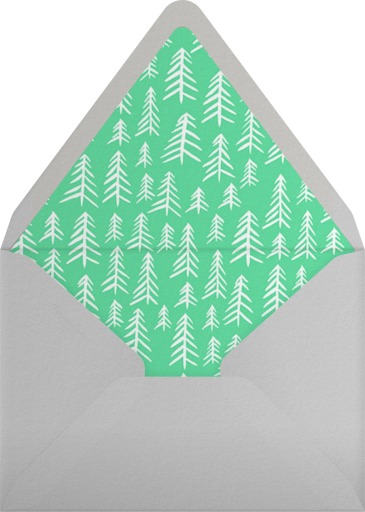 Cursive Holidays - Linda and Harriett Envelope