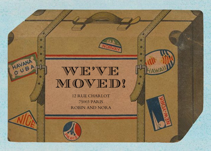 Valise Voyager - Greeting Card by John Derian