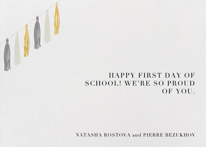 Tasseled II (Stationery) - Stationery by Paperless Post