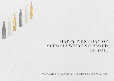 Tasseled II (Stationery) by Paperless Post