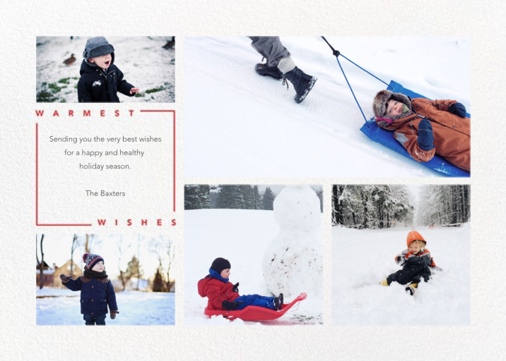 Minimalist - Holiday Card by Paperless Post