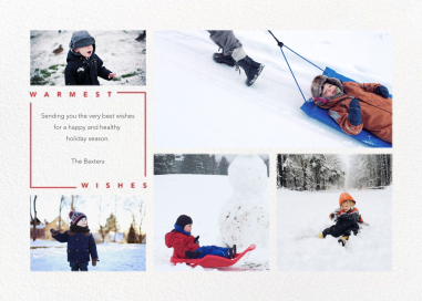 Minimalist - Holiday Card by Paperless Post