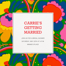 Pieni - Bridal Shower Invitation by Marimekko