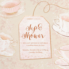 Sipping Tea by Paperless Post