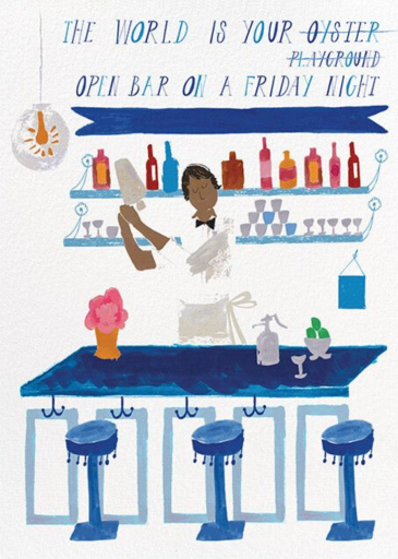 Gimlet for the Grad - Graduation Card by Mr. Boddington's Studio