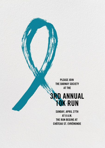 Brushstroke Ribbon - Business Event Invitation by Paperless Post