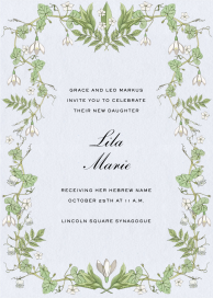 Madagascar Jasmine - Religious Invitation by Stephanie Fishwick