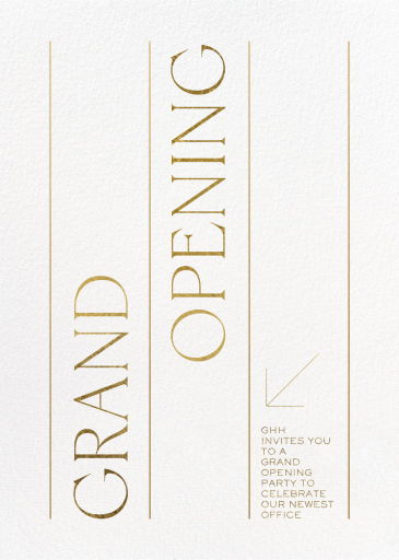 Sideways - Launch Party Invitation by Paperless Post