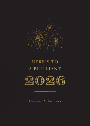 Pitch - New Year's Card by Paperless Post