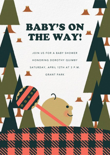 Lumber Party by Paperless Post