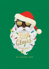Big Man in Red - Christmas Card by 2021 Co.
