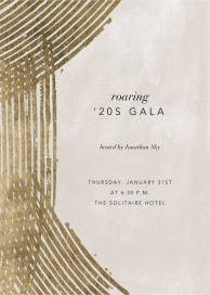 Parallax - Fundraiser Invitation by Kelly Wearstler