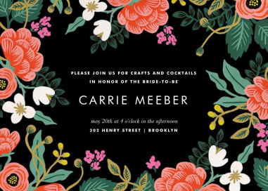 Birch Monarch (Frame) - Bridal Shower Invitation by Rifle Paper Co.