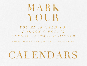 Clarion III by Paperless Post