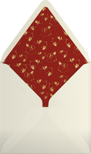 Happy Thanksgiving Script - Bernard Maisner Envelope