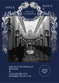 Holiday Wreath Frame by Paperless Post