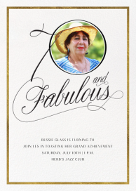 Curls Ahead - 70th Birthday Invitation by Paperless Post