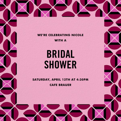 Oh My Mod - Invitation by kate spade new york