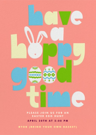 Have a Hoppy Good Time by Paperless Post