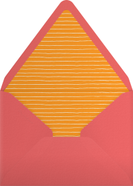 Golden String Lanterns - Paperless Post Envelope