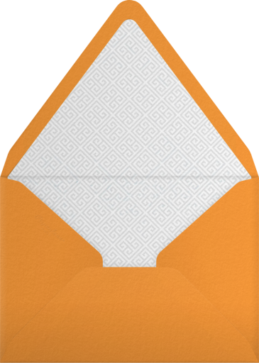 Greek Border Monogram - Jonathan Adler Envelope