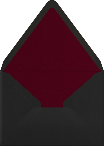 Abstract Spot Border Invitation Envelope
