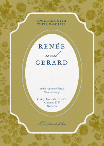 Heritage Frame - Wedding Invitation by Paperless Post